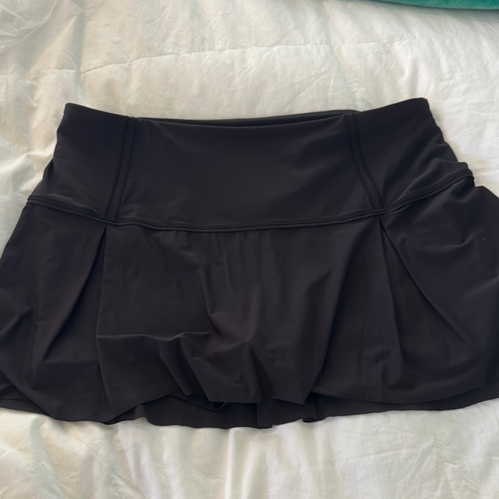 Lululemon tennis skort black